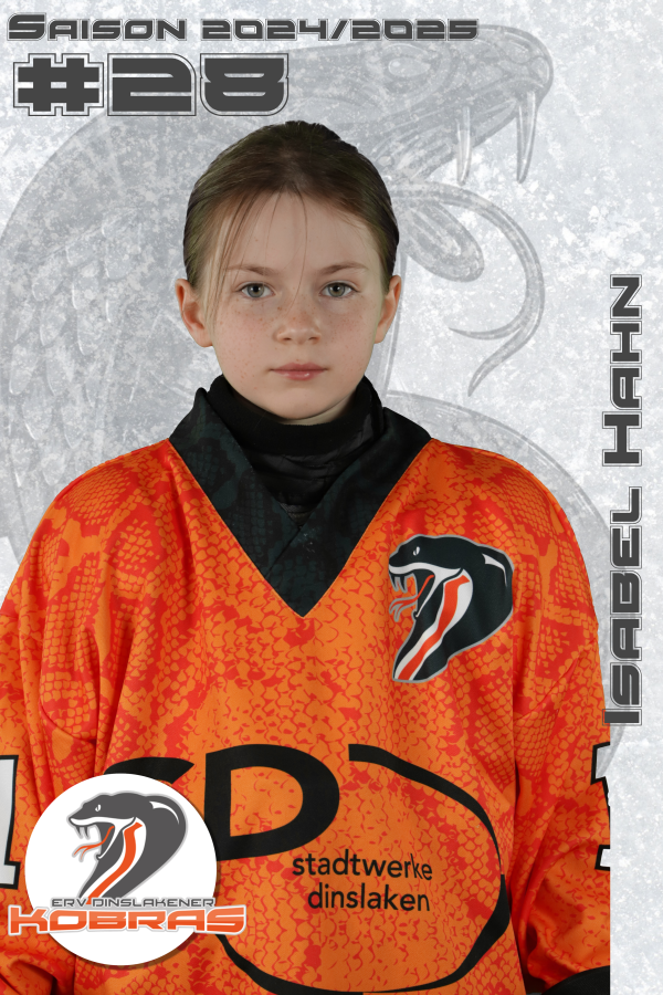 Player Card   2024 25   28   Isabel Hahn